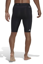 adidas Black Techfit Training Short Tights - Image 3 of 8