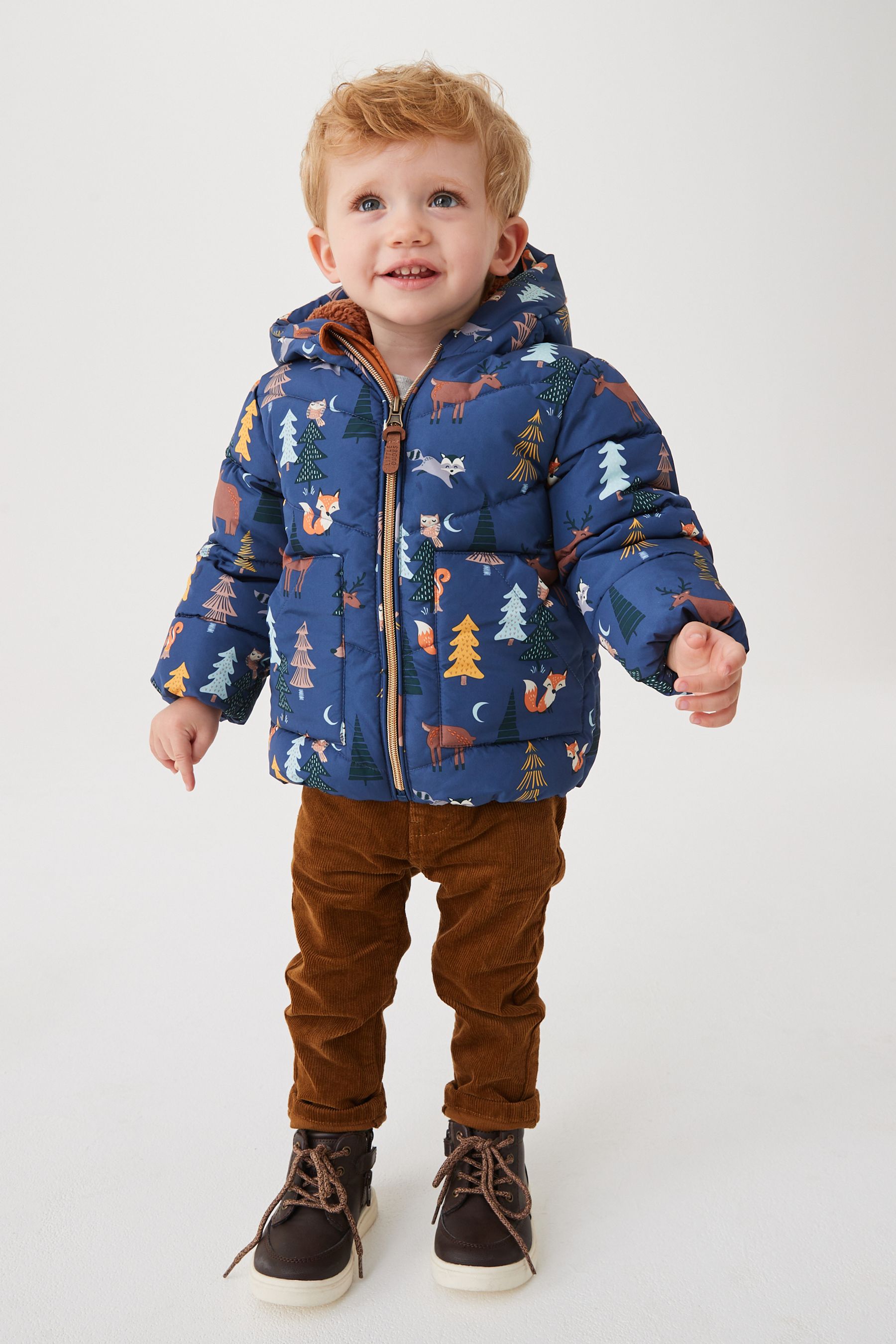 Woodland navy blue jacket new arrivals