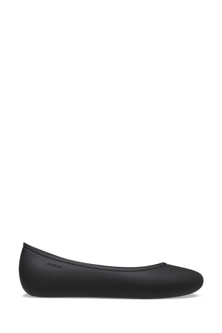 Crocs Black Brooklyn Flat Shoes - Image 1 of 7