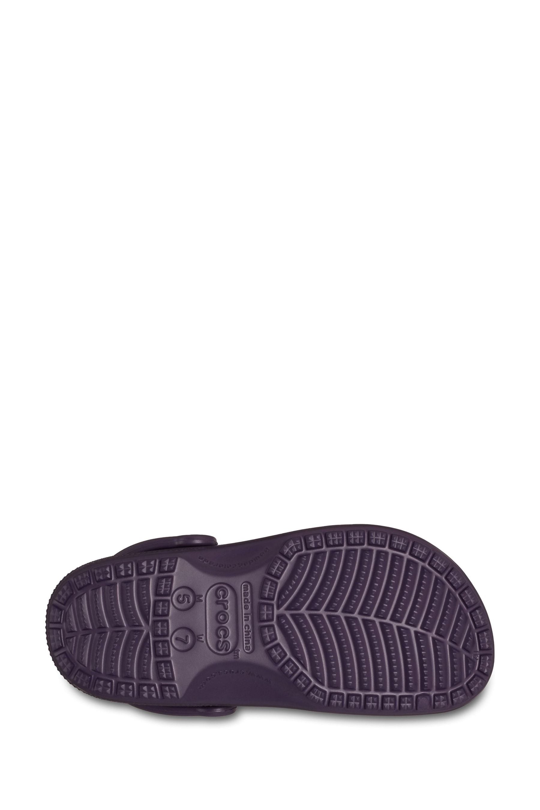 Buy Crocs Dark Purple Adults Classic Clogs from Next Luxembourg