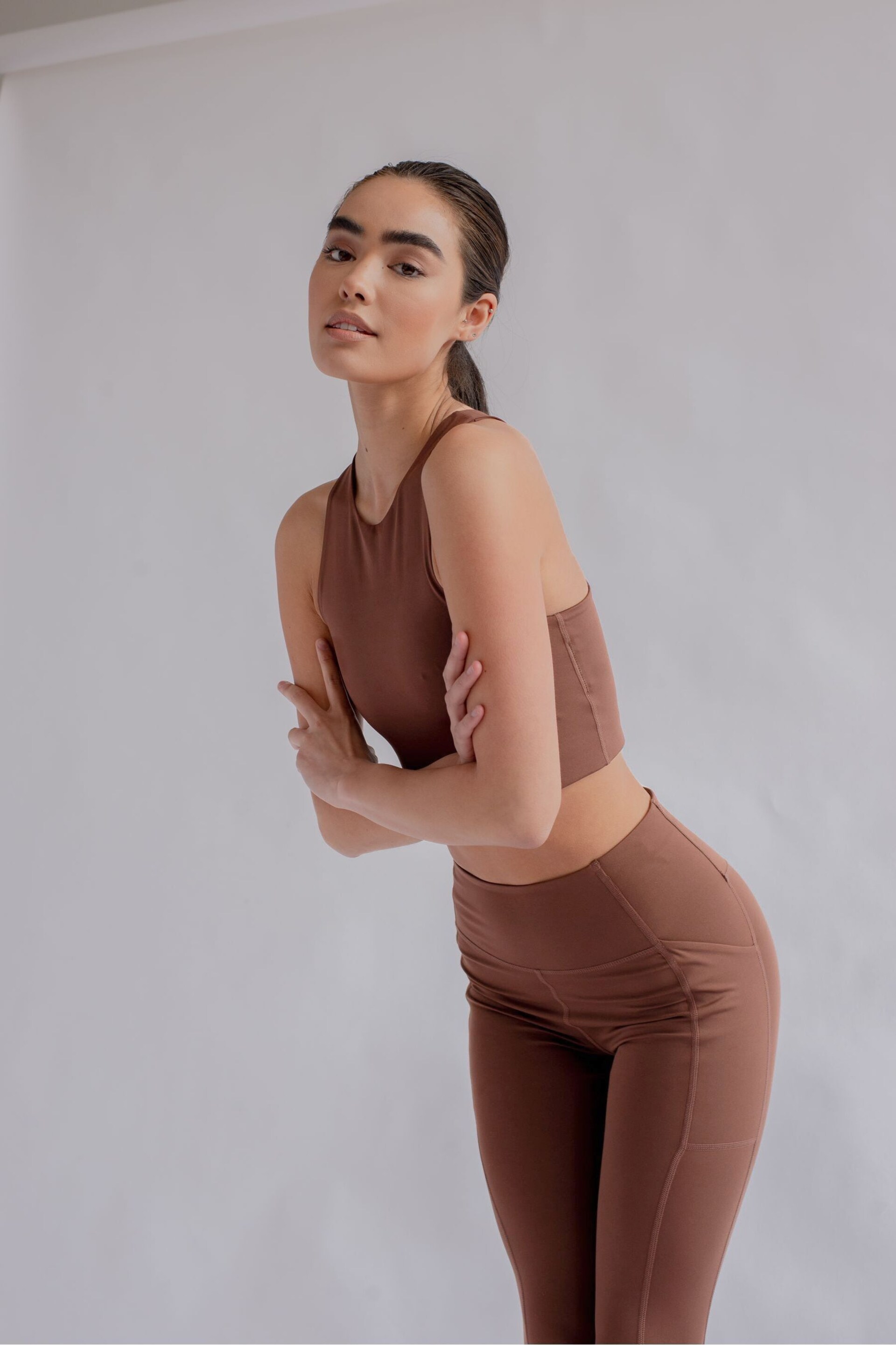 Girlfriend Collective High Rise Pocket Leggings - Image 4 of 7