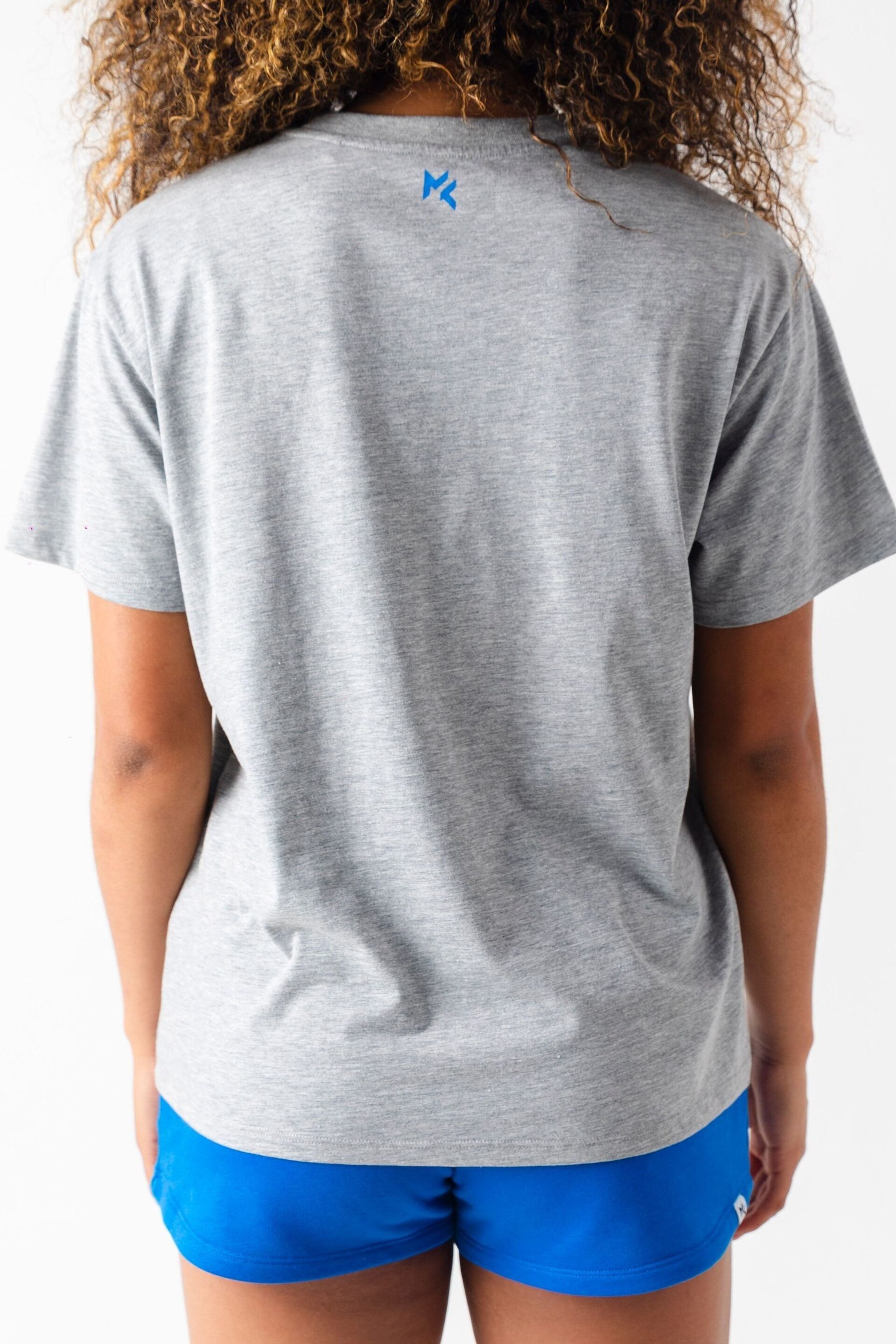 Miss Kick Womens Grey Jas Oversized T-Shirt - Image 2 of 4
