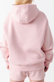 Miss Kick Girls Pale Pink Beth Print Hoodie - Image 2 of 4