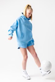 Miss Kick Girls Pale Blue Lion Lounge Shorts - Image 5 of 5