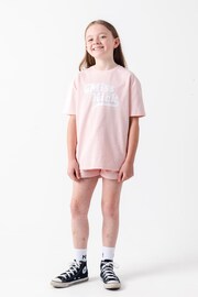 Miss Kick Girls Rachel 100% Cotton White T-Shirt - Image 1 of 4