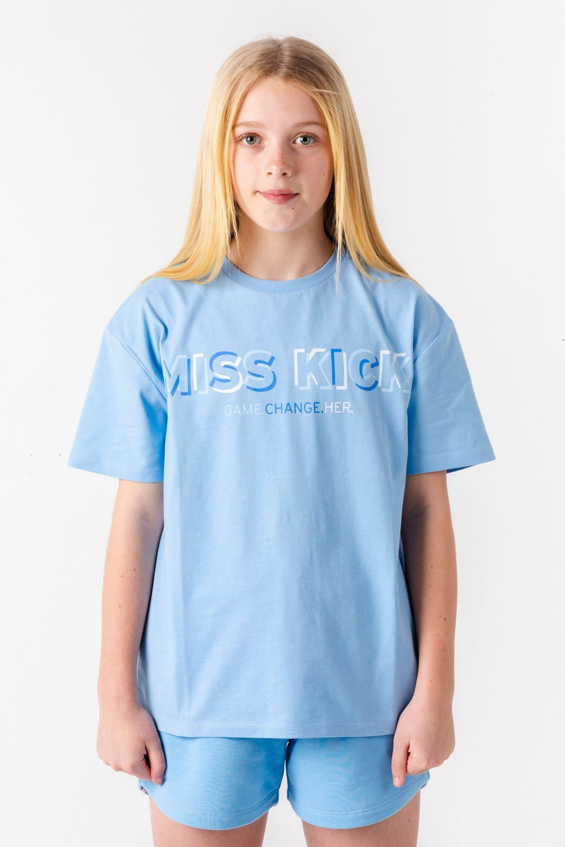 Miss Kick Girls Mary White T-Shirt - Image 1 of 4