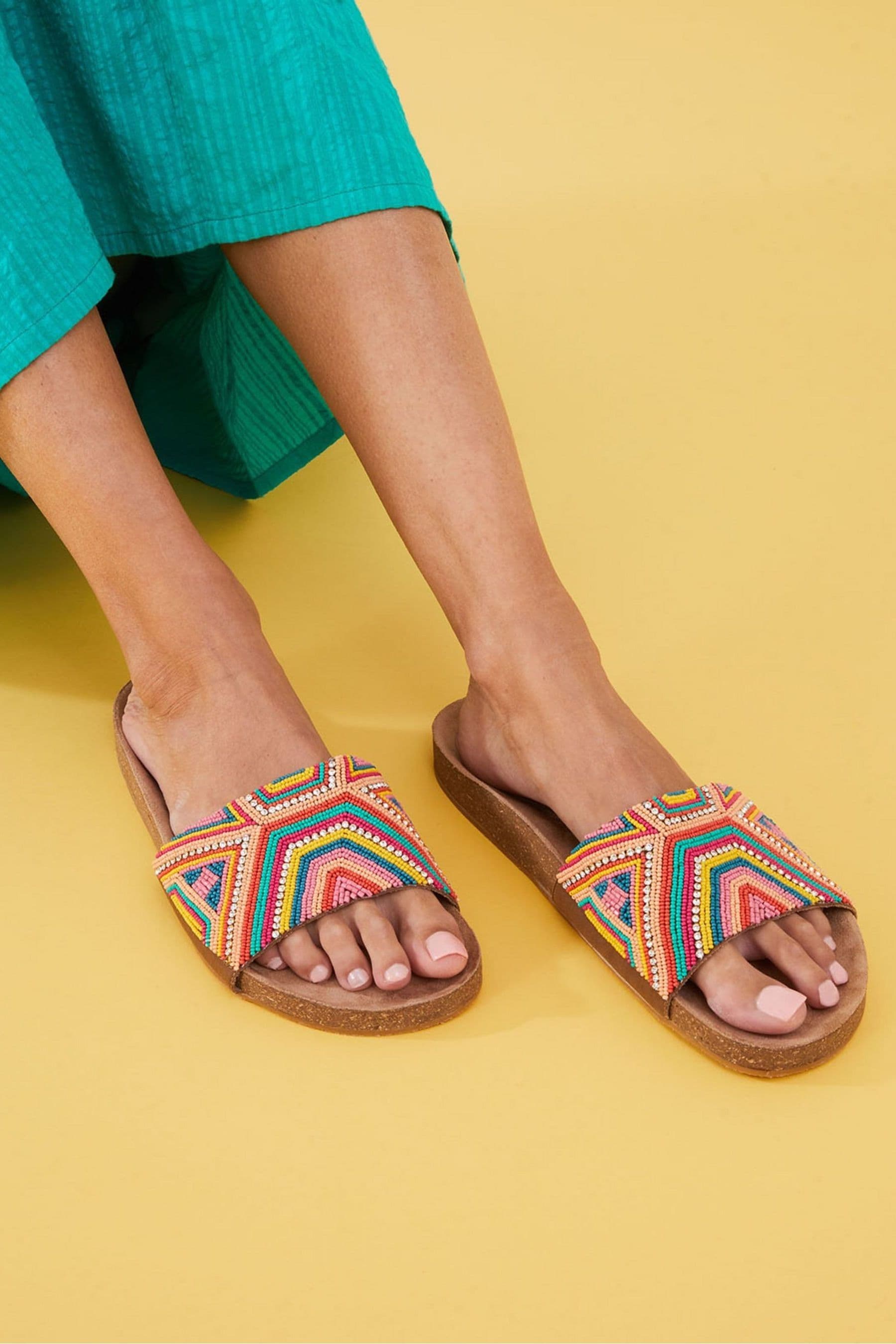 Cork footbed sandals online