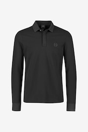 Armani Exchange Long Sleeve Polo Shirt - Image 4 of 4