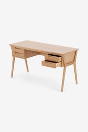 MADE.COM Oak Jenson Desk - Image 4 of 7