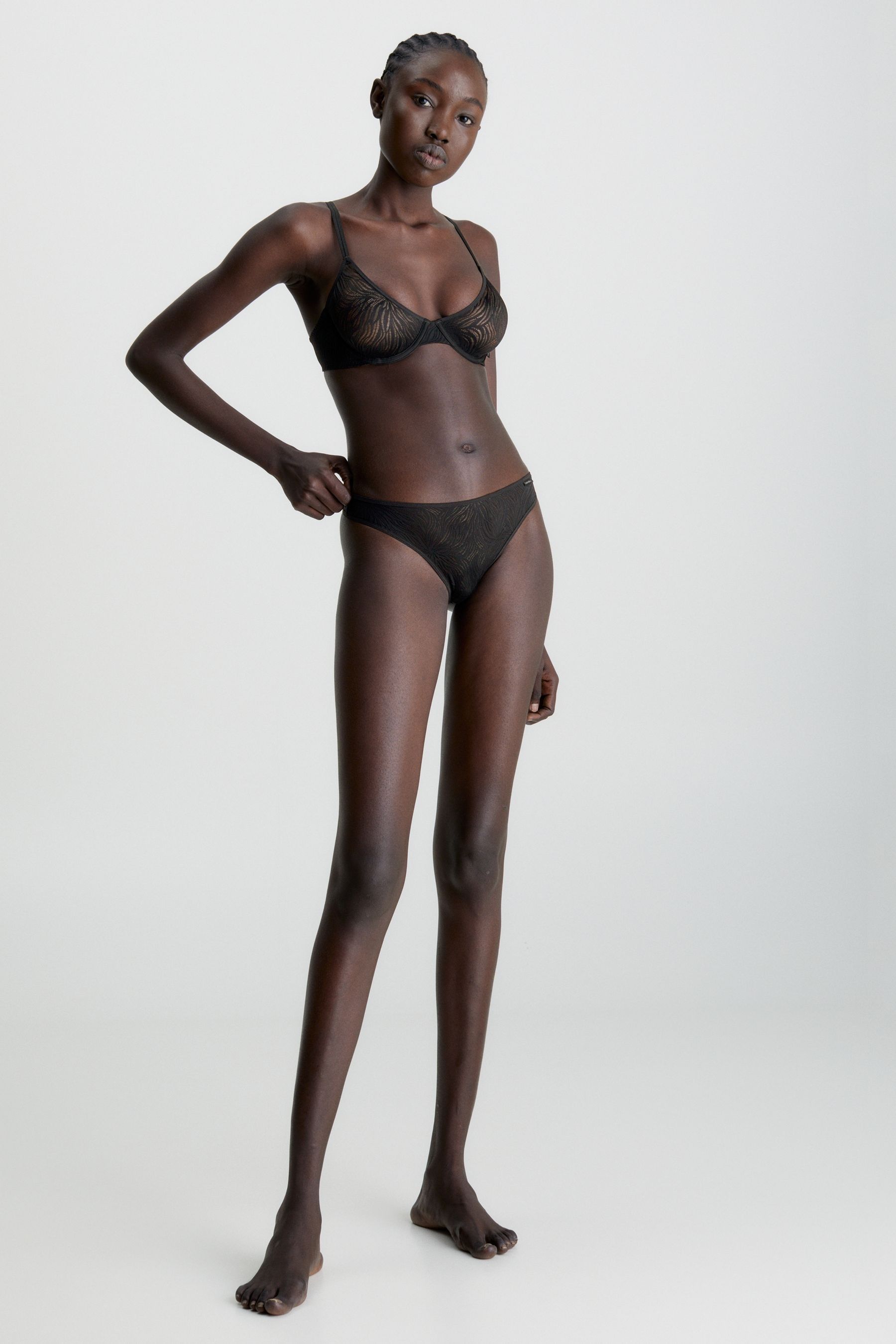 Sheer marquisette thong discount