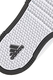 adidas White/Black Tensaur Sport 2.0 Trainers - Image 8 of 9