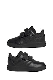 adidas Black Tensaur Hook and Loop Shoes - Image 5 of 8