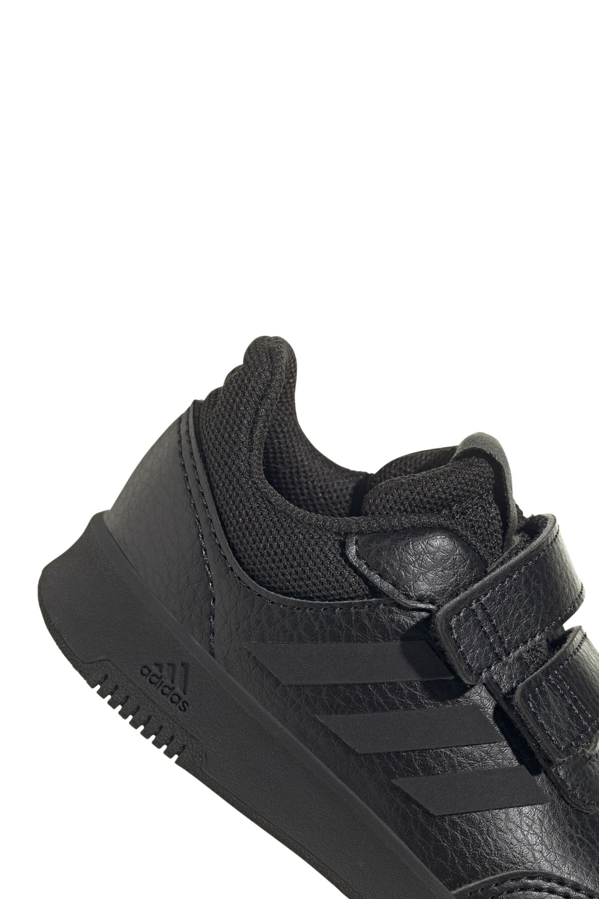 adidas Black Tensaur Hook and Loop Shoes - Image 8 of 8