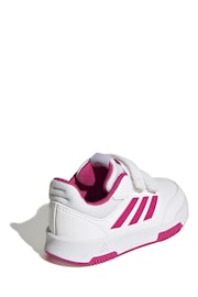 adidas White/Pink Tensaur Sport 2.0 Trainers - Image 4 of 9