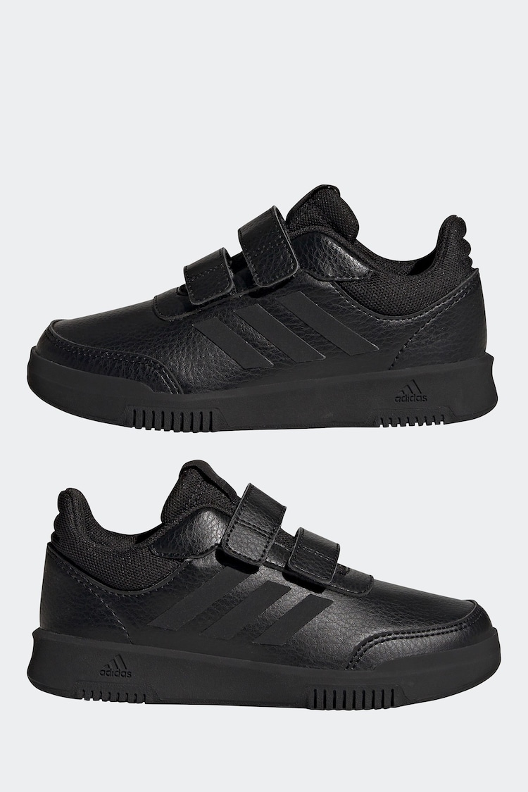 adidas Black Tensaur Hook and Loop Shoes - Image 12 of 12
