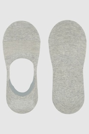 Reiss Grey Melange Axis Trainer Socks - Image 1 of 1