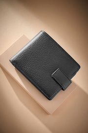Black Signature Leather Extra Capacity Wallet - Image 1 of 4