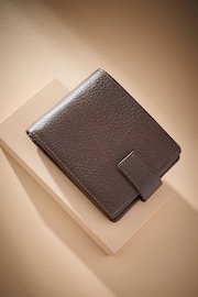 Brown Signature Leather Extra Capacity Wallet - Image 1 of 4