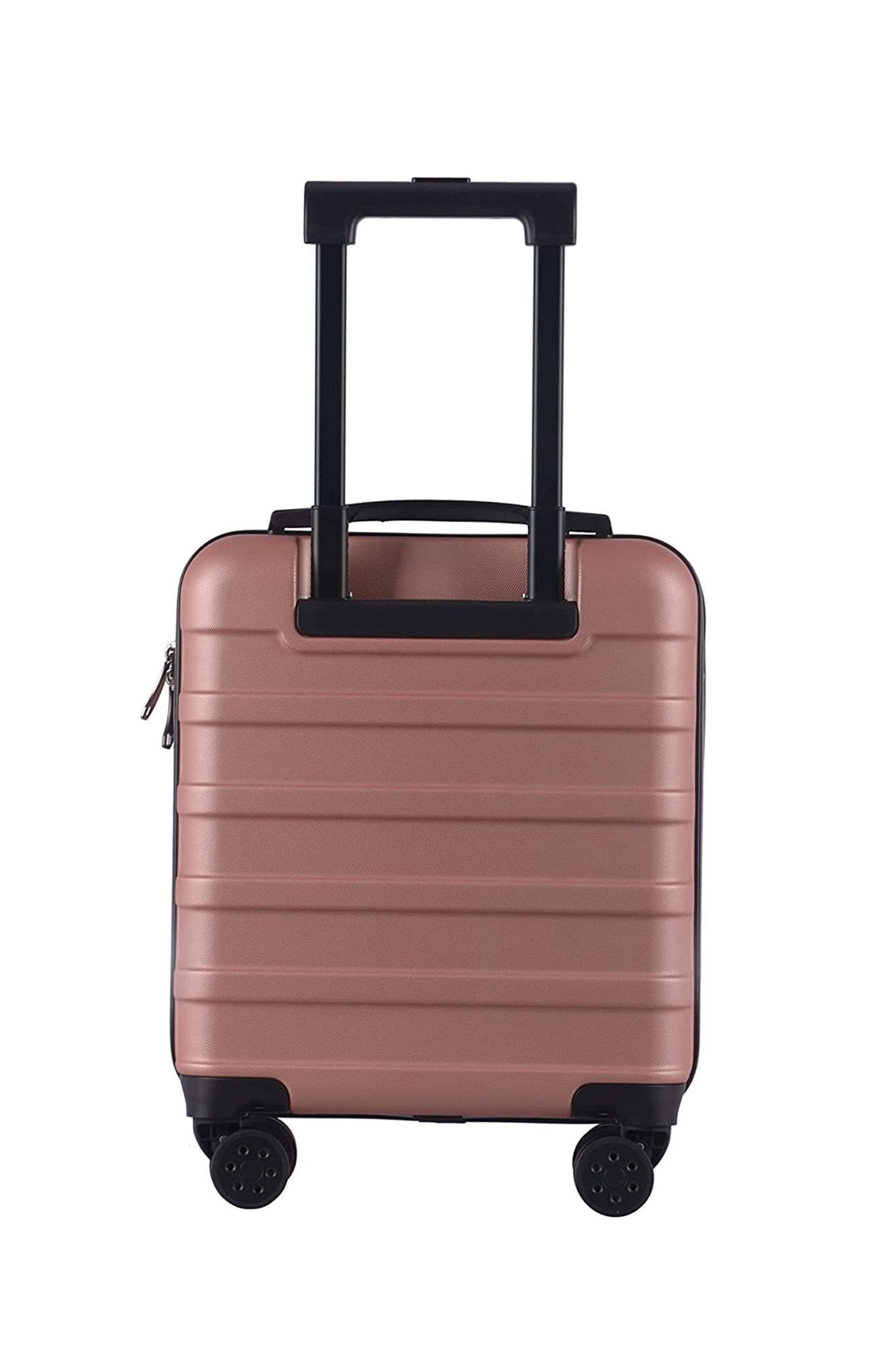 Buy Cabin Max Rose Gold Anode Four Wheel Carry On Easyjet Sized Underseat 45cm Suitcase from Next Malta