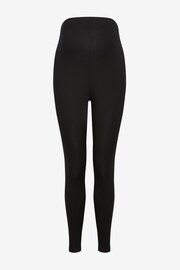 Black Full Length Maternity Essential Leggings - Image 2 of 5