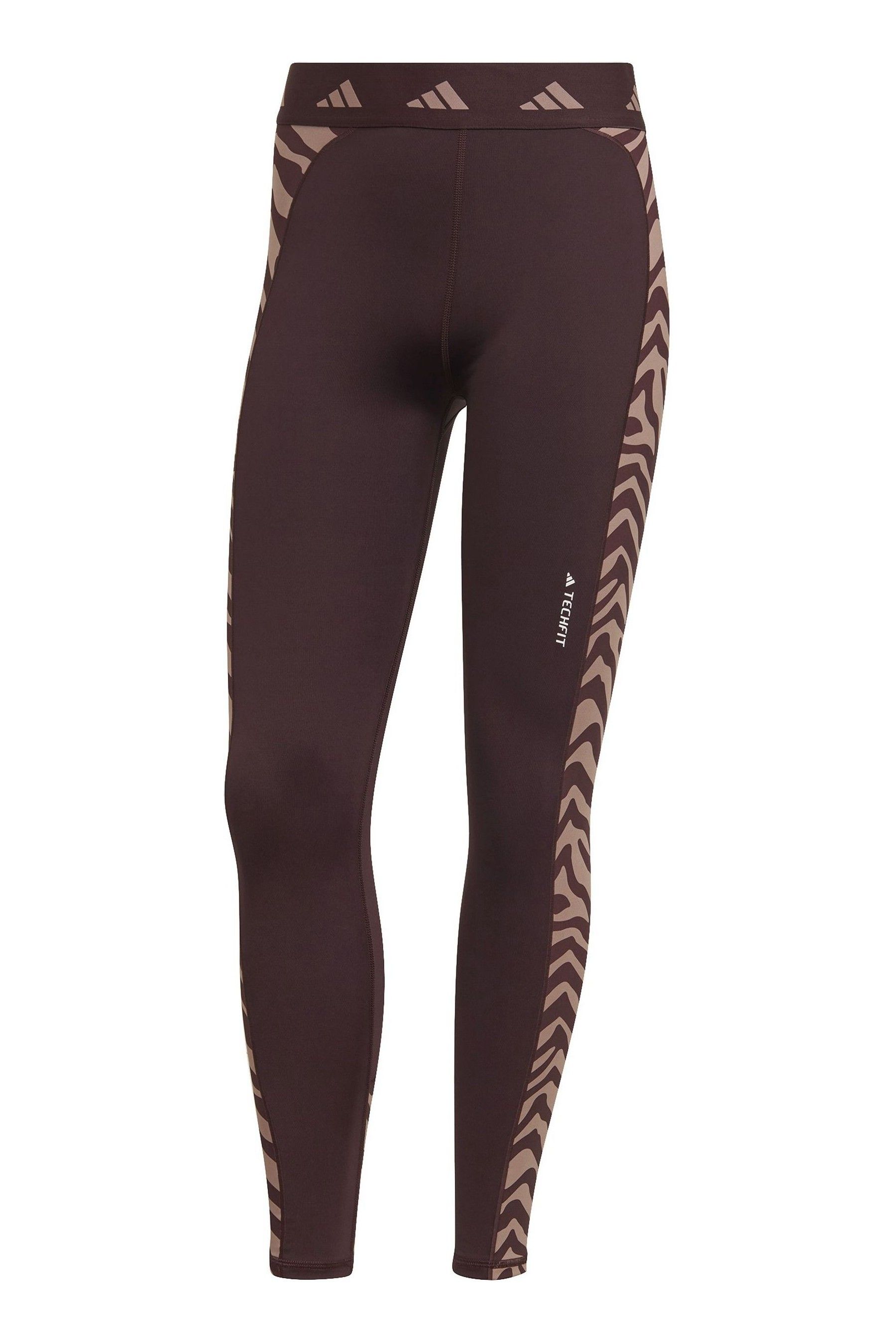 Zebra adidas leggings top