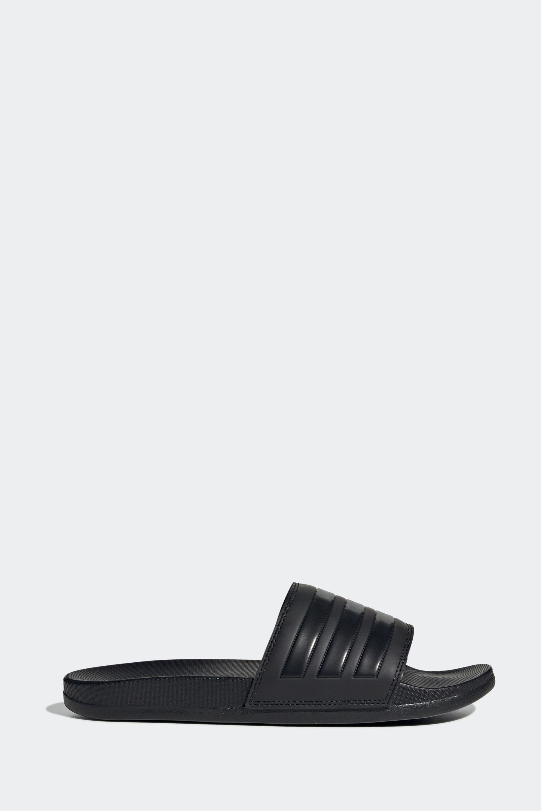 adidas Black Adilette Comfort Slides