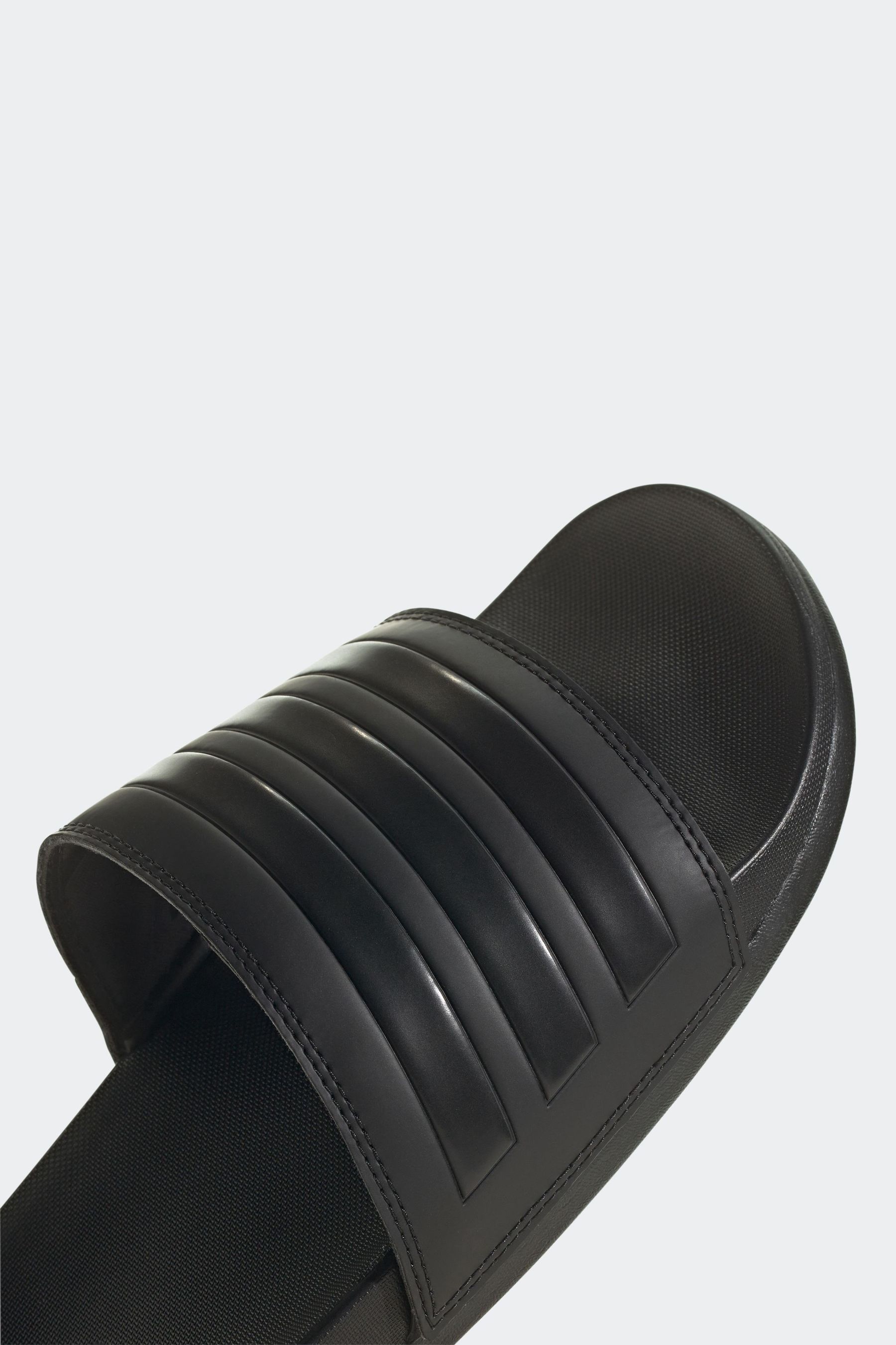 adidas Black Adilette Comfort Slides