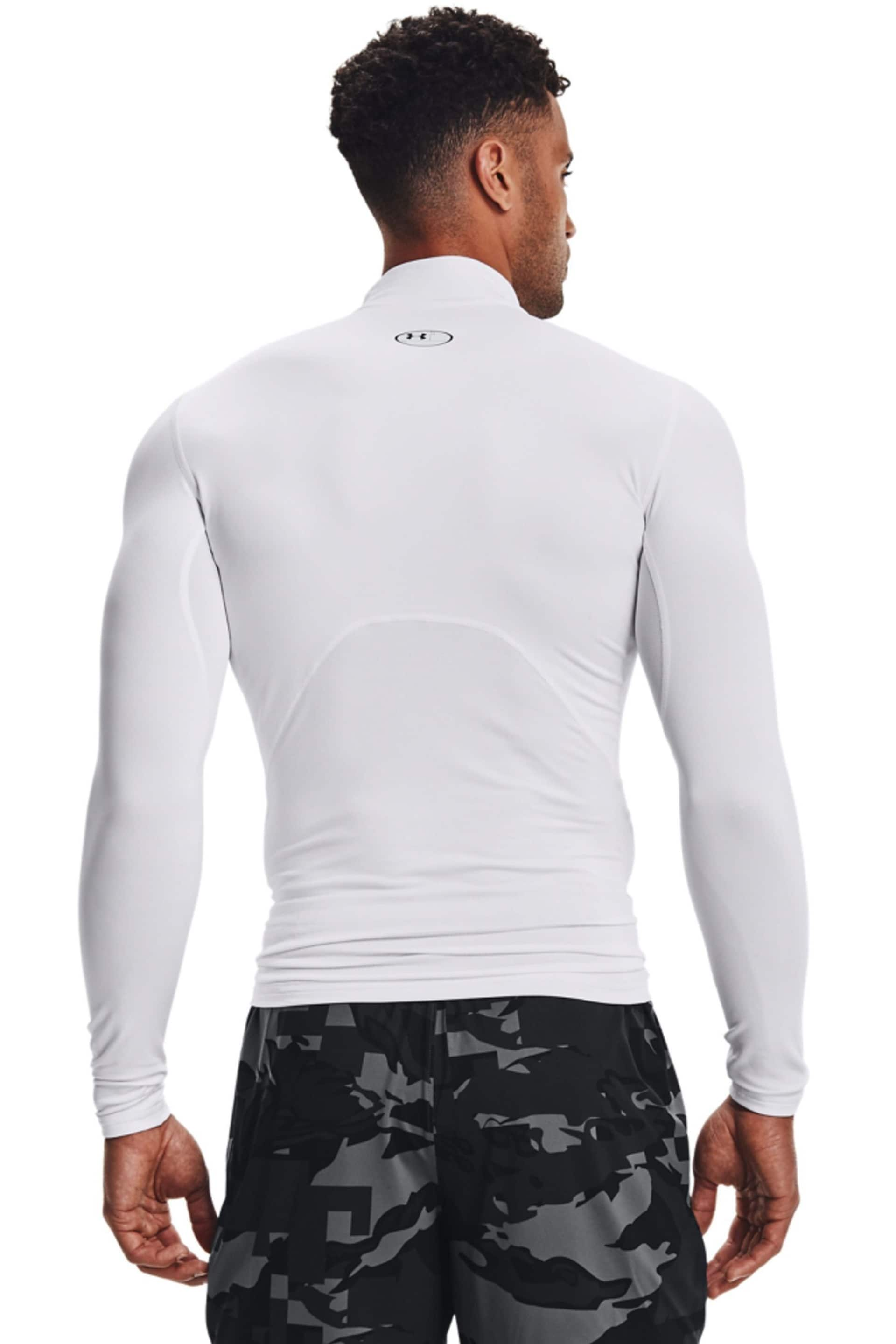 Under Armour White Cold Gear Base Layer T-Shirt - Image 2 of 6