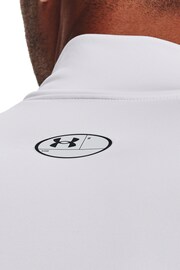 Under Armour White Cold Gear Base Layer T-Shirt - Image 4 of 6