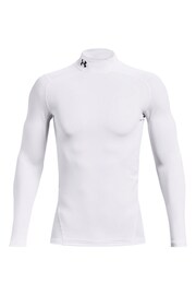 Under Armour White Cold Gear Base Layer T-Shirt - Image 5 of 6
