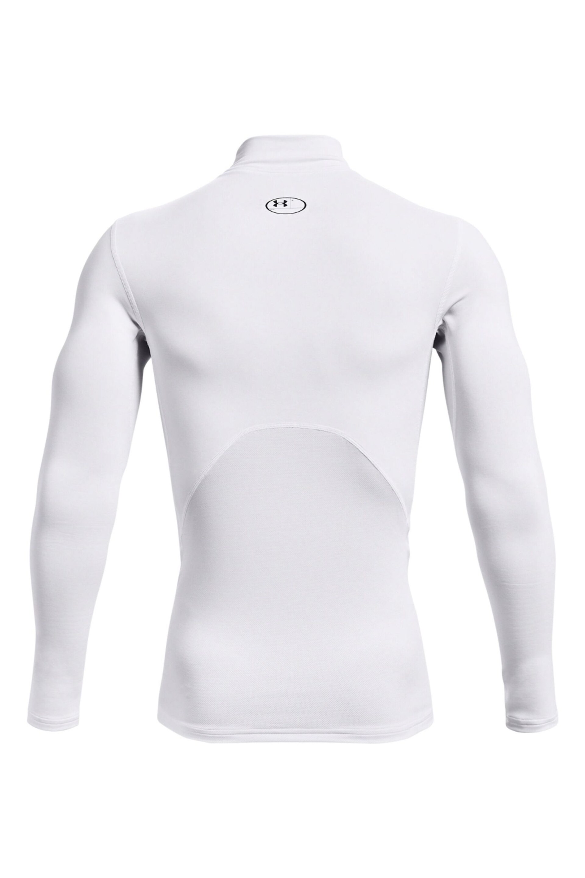 Under Armour White Cold Gear Base Layer T-Shirt - Image 6 of 6