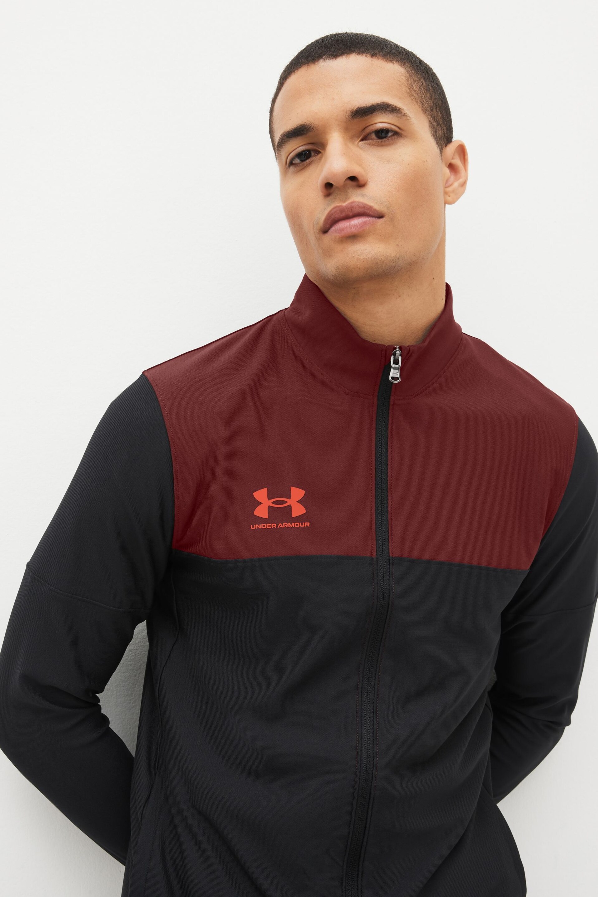 Under Armour Black/Red Challenger Football Tracksuit - Image 3 of 7