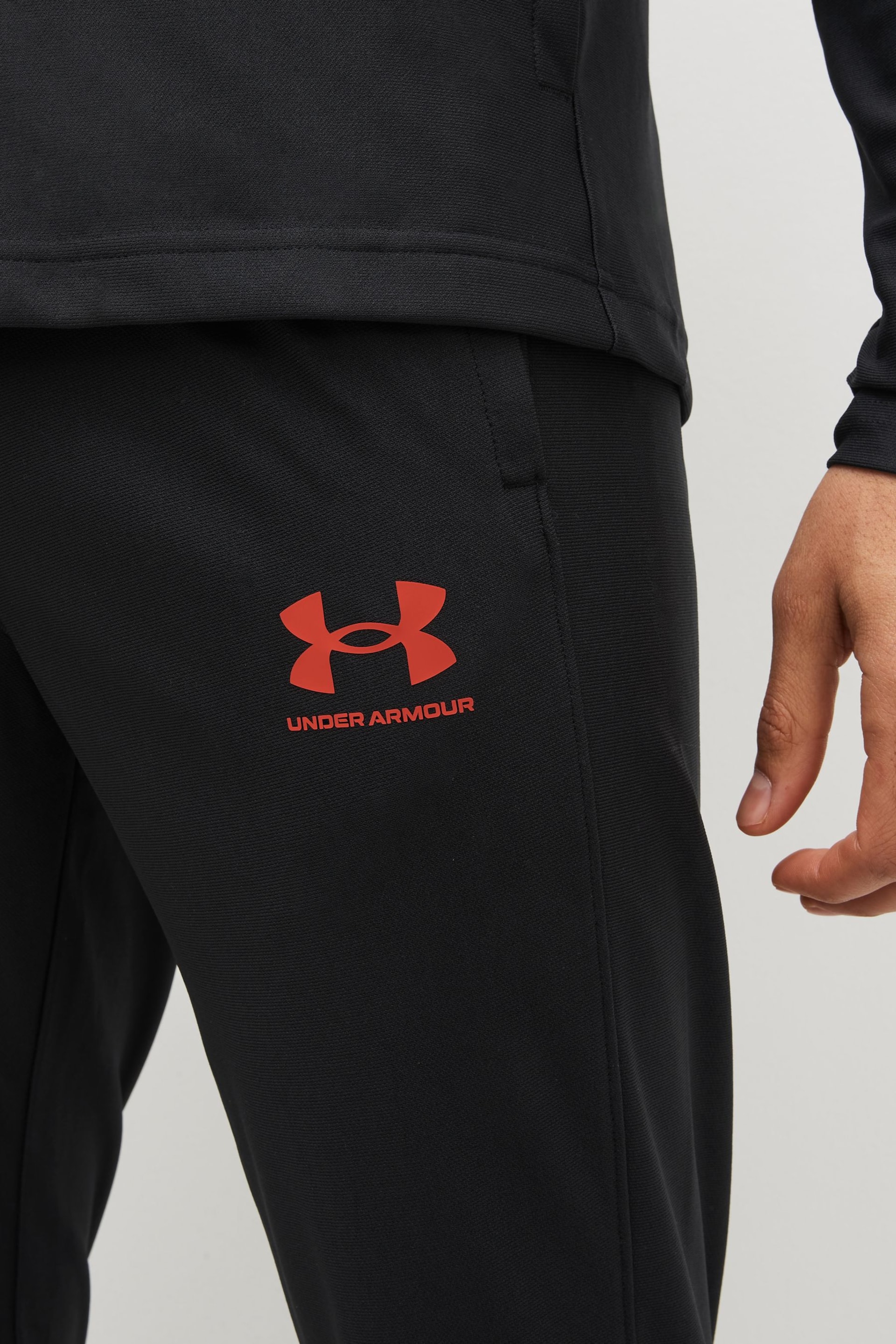 Under Armour Black/Red Challenger Football Tracksuit - Image 4 of 7
