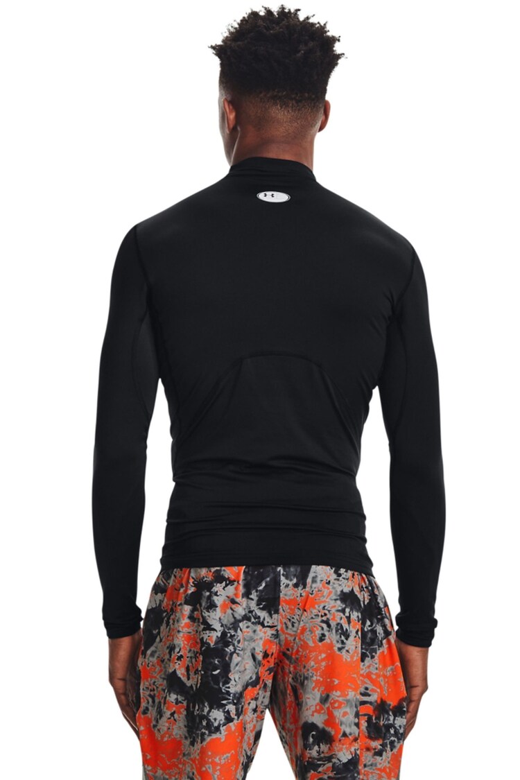 Under Armour Black Cold Gear Base Layer T-Shirt - Image 2 of 7