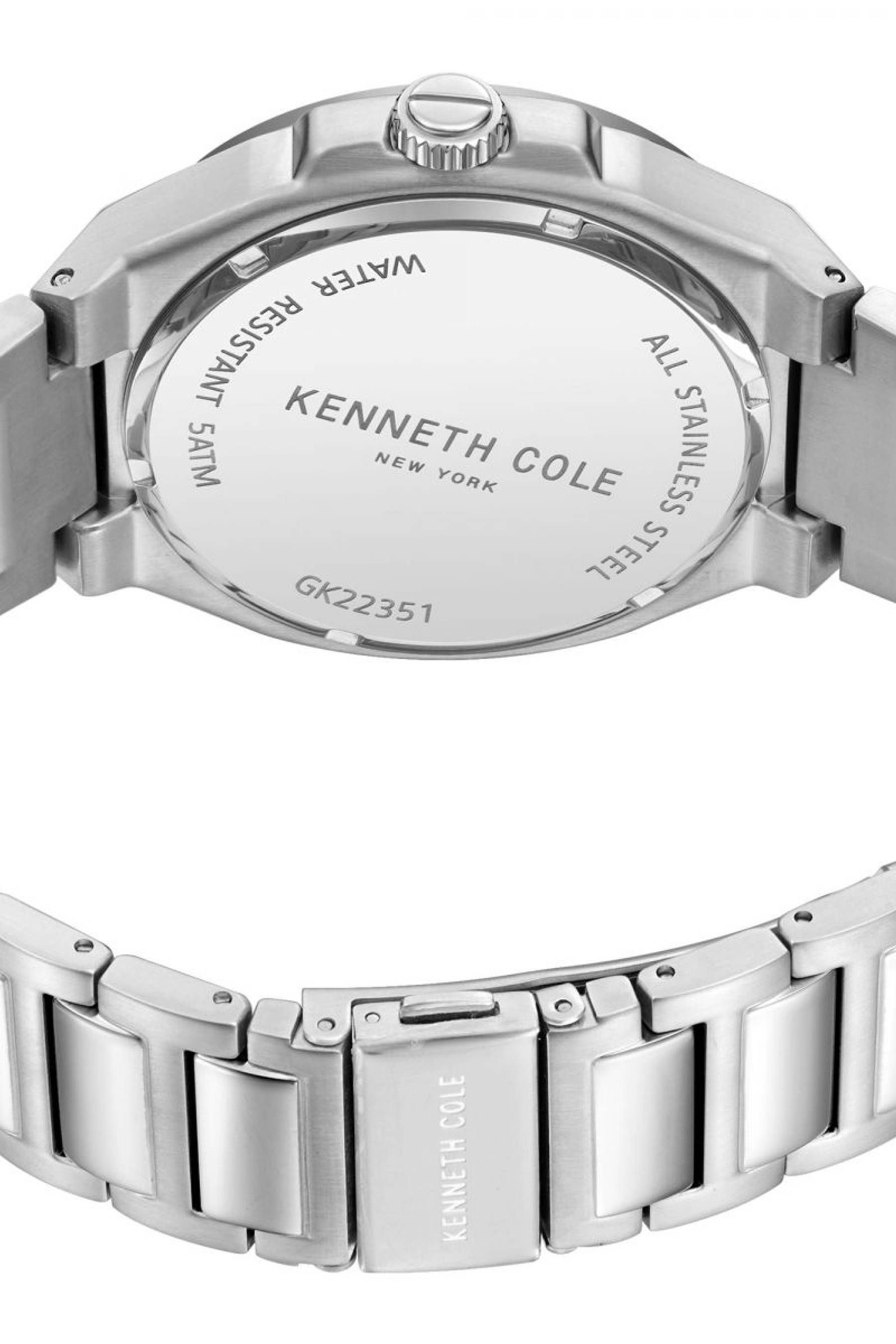 Buy Kenneth Cole Gents Silver Tone Modern Dress Sport Watch from the Next UK online shop