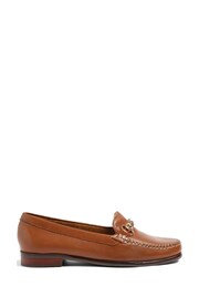 Pavers Natural Leather Snaffle Loafers - Image 1 of 5