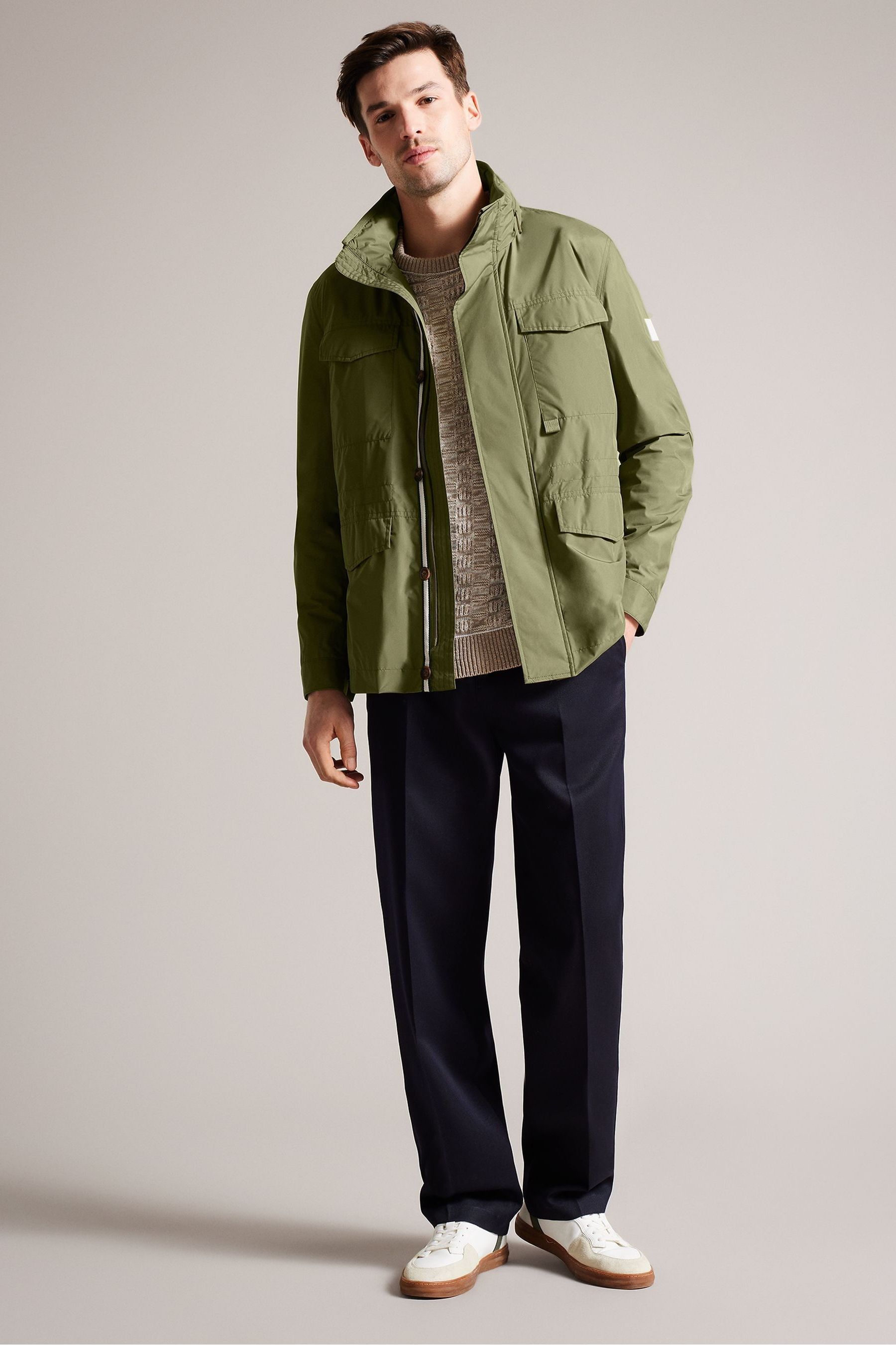 Ted baker nylon field jacket clearance