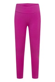 Nike Pink/Gold Little Kids Shine Leggings - Image 2 of 7