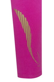 Nike Pink/Gold Little Kids Shine Leggings - Image 7 of 7