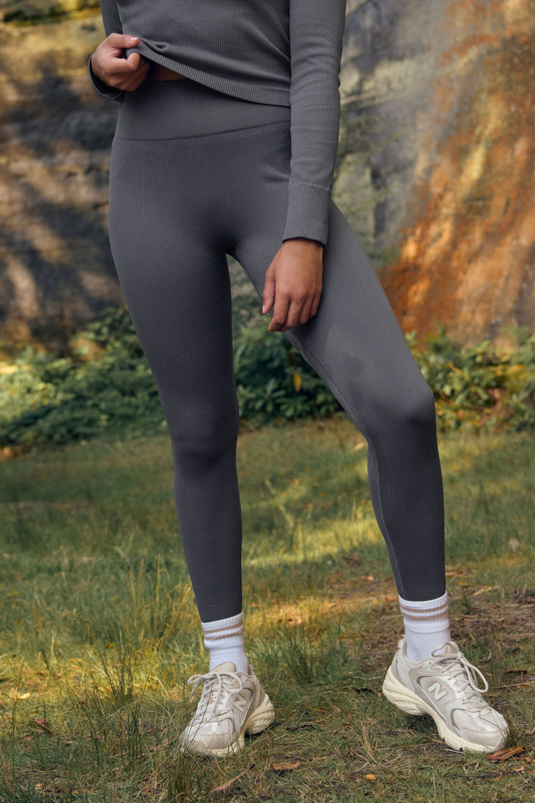 Grey leggings next 2025