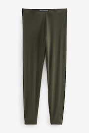 Khaki Green Full Length Leggings - Image 6 of 7