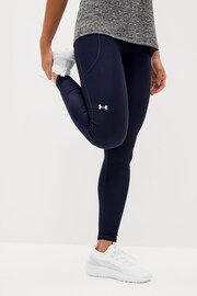 Under Armour Blue No Slip Waistband Full Length Leggings - Image 2 of 6