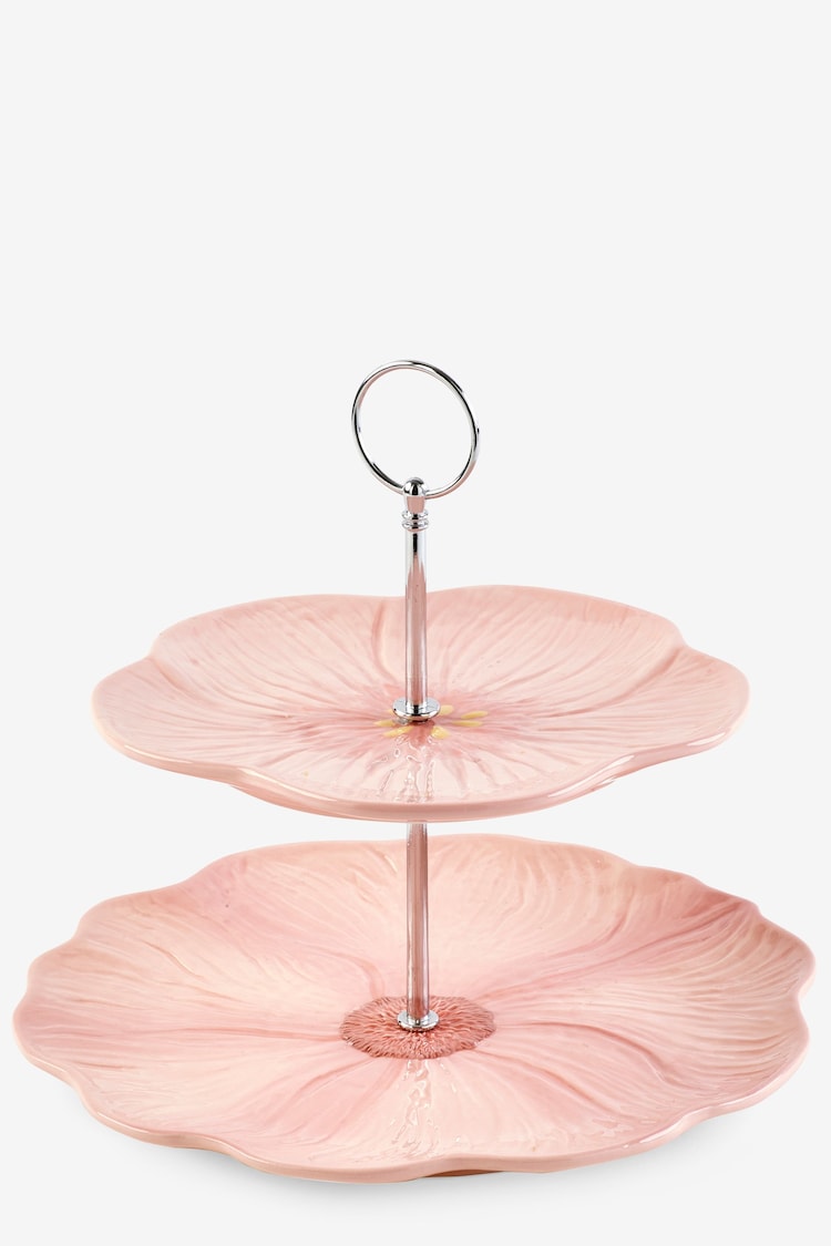 Buy Two Tier Flower Cake Stand from Next Japan