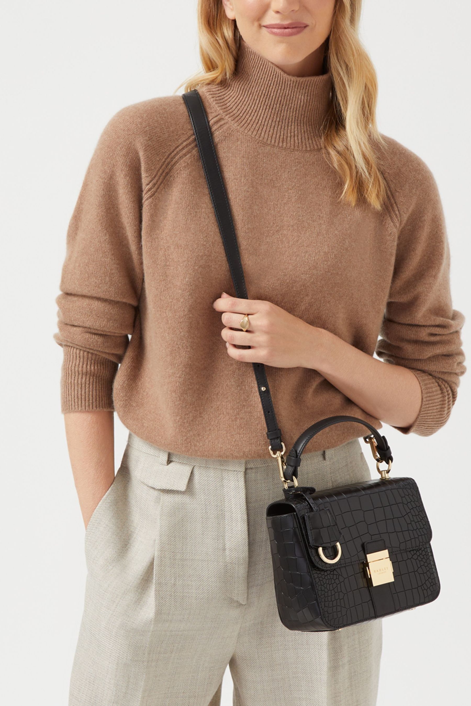Buy Radley London Medium Hanley Close Flapover Cross Body Bag from Next Ireland