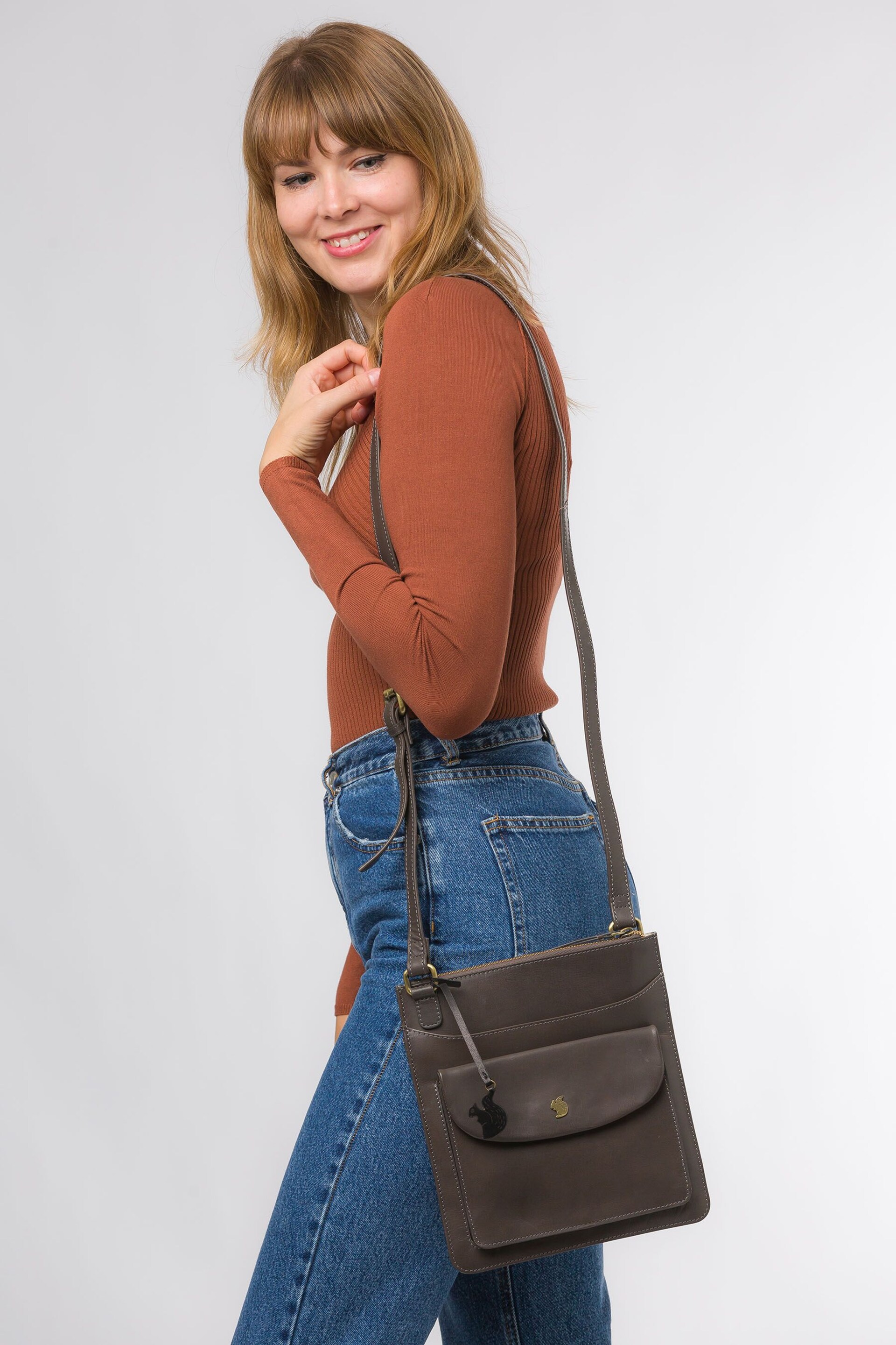 Conkca Lauryn Leather Cross-Body Bag - Image 2 of 7
