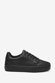 Kickers Black Womens Tovni Stack Vegan Trainers - Image 3 of 14