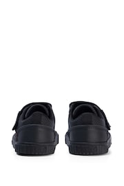 Kickers Infant Tovni Twin Flex Leather Black Trainers - Image 4 of 10