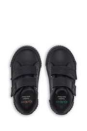 Kickers Infant Tovni Twin Flex Leather Black Trainers - Image 5 of 10