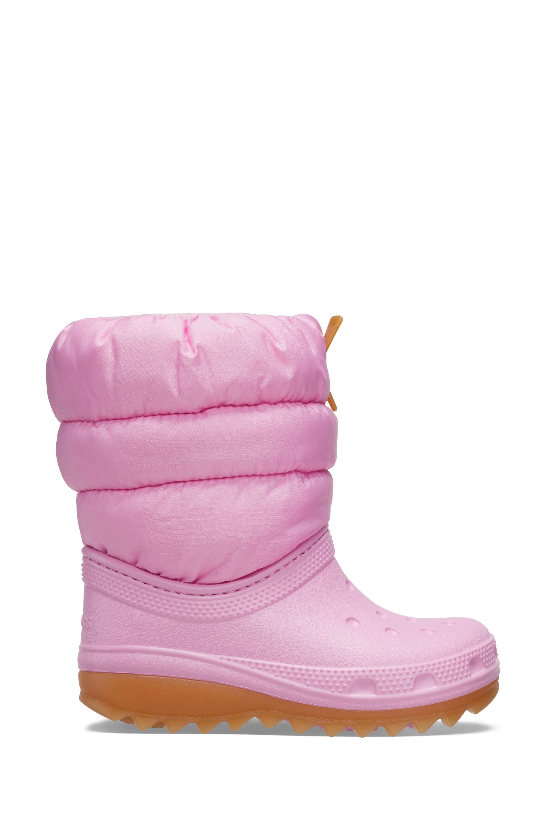 Buy Crocs Light Pink Toddler Classic Neo Puff Snow Boots from Next Luxembourg