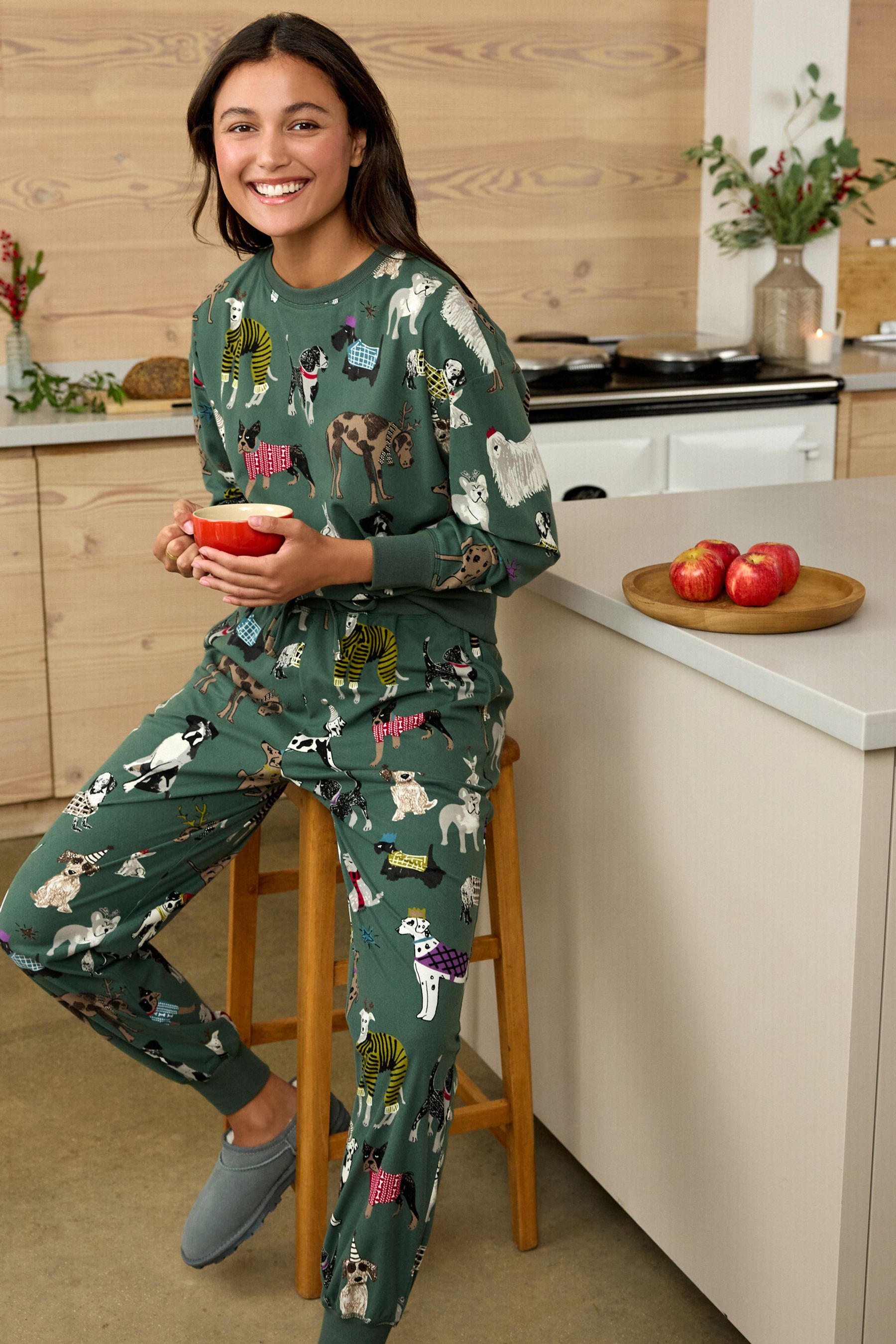 Buy Green Dogs Supersoft Cosy Pyjamas from Next Austria